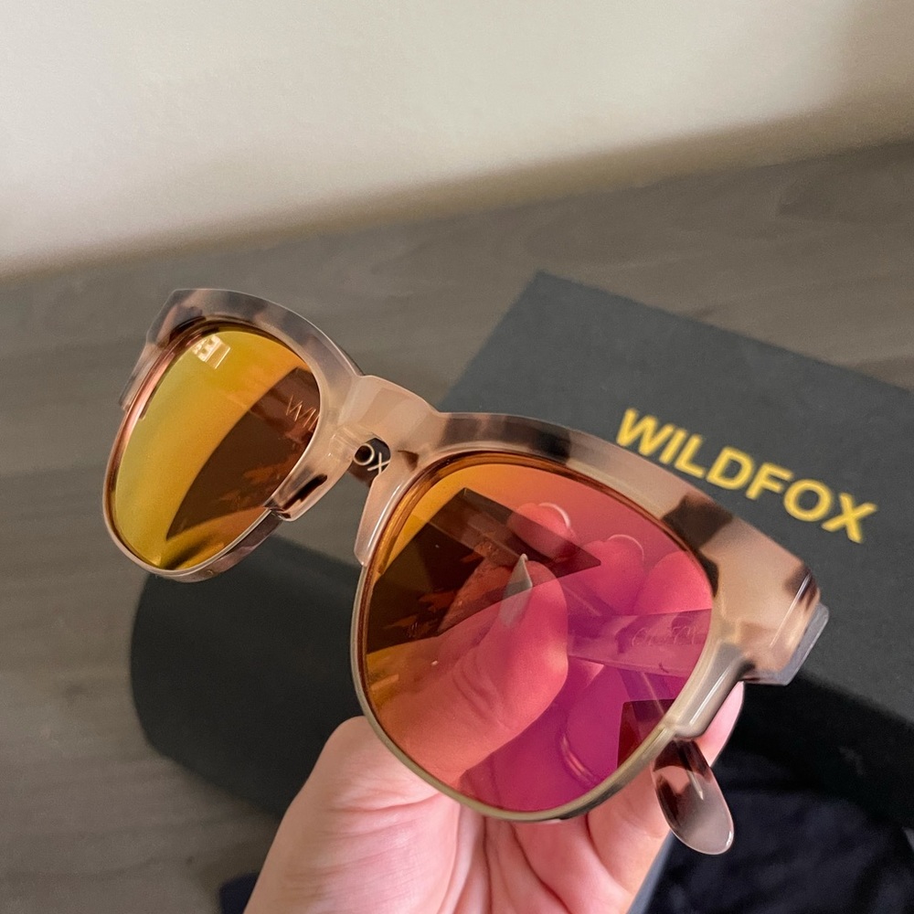 Wild fox 'Club Fox' 52mm Sunglasses - Picture 4 of 11